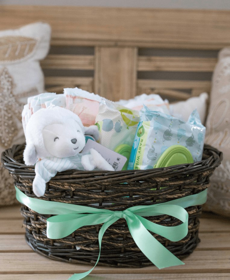 baby supply gift basket